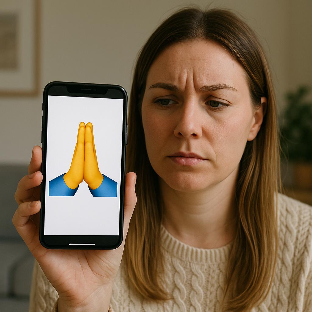 Mitä 🙏 emoji tarkoittaa